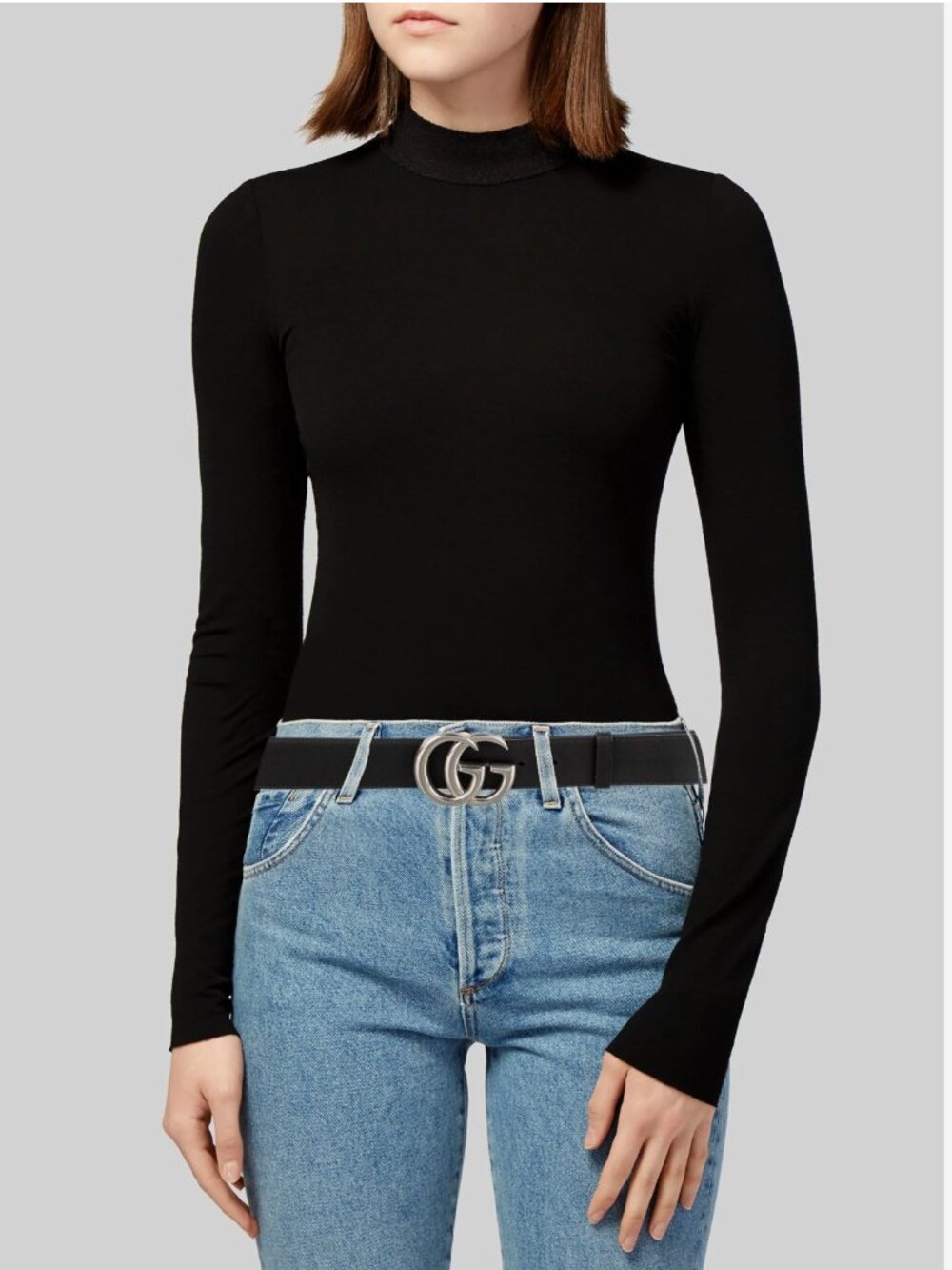 Gucci GG Marmont belt Black Women's 90 - Picture 7 of 7